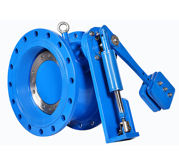 Butterfly Check Valve With Hydraulic Counter Weight 6662