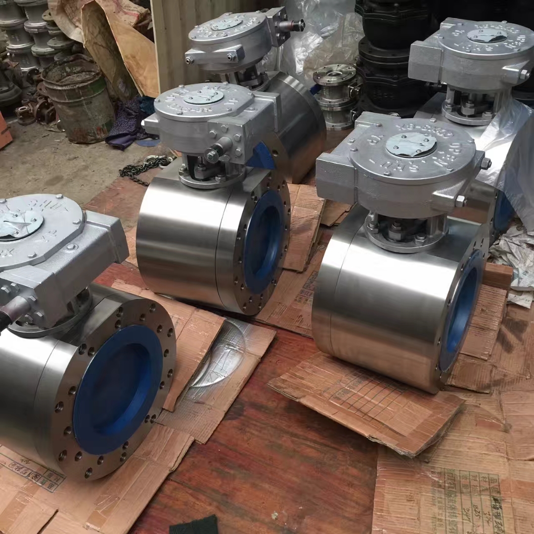 Gear operated Trunnion Mounted Ball Valve